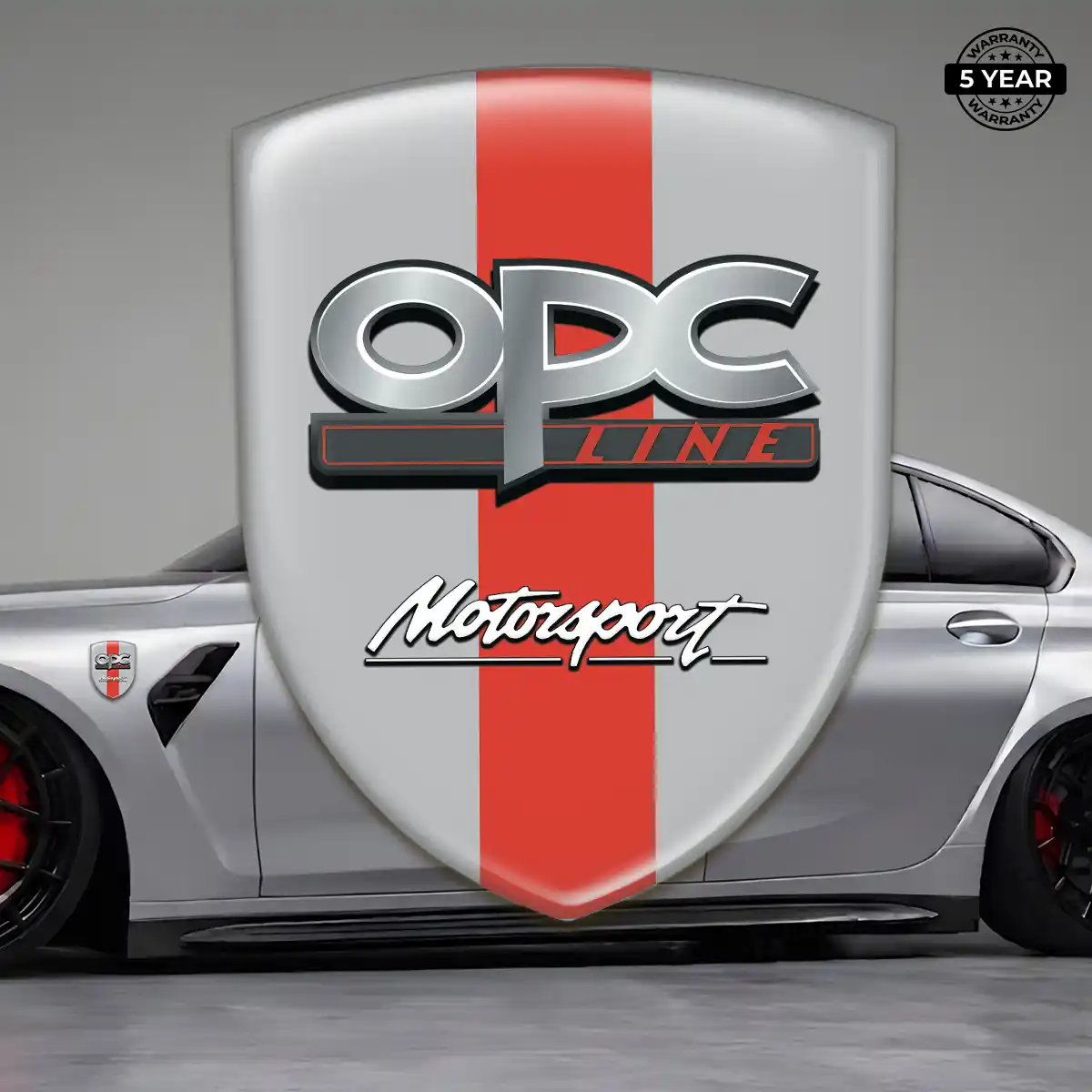 Opel 3D Resin Sticker Resin Luxe