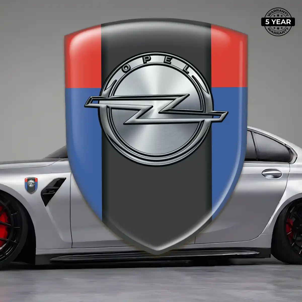 Opel Automotive Emblem Sticker Cabin Style