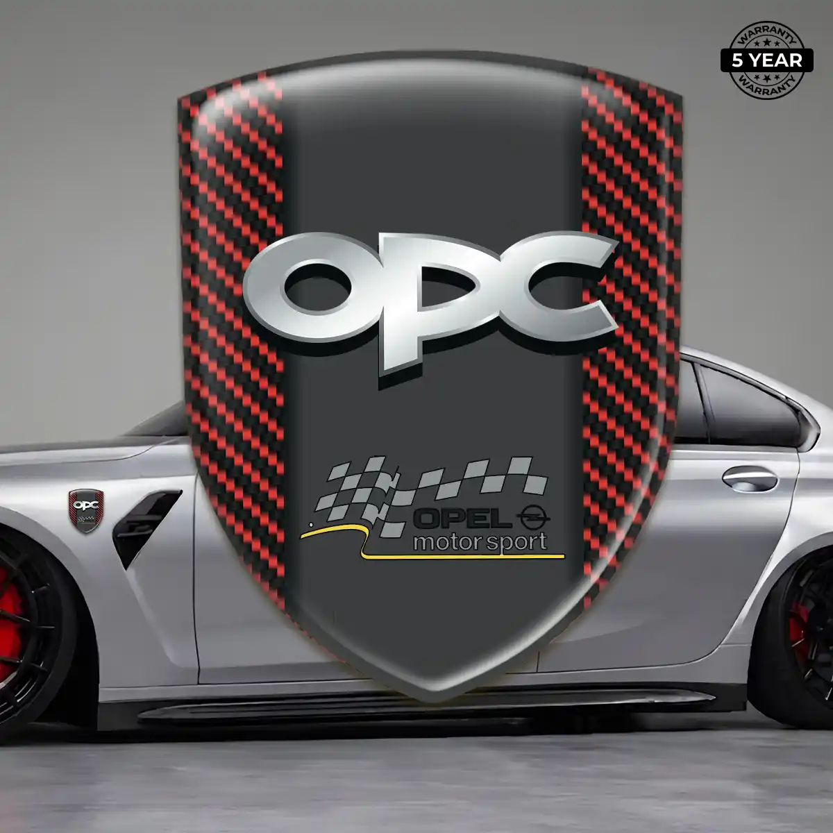 Opel Automotive Emblem Sticker Exclusive Series