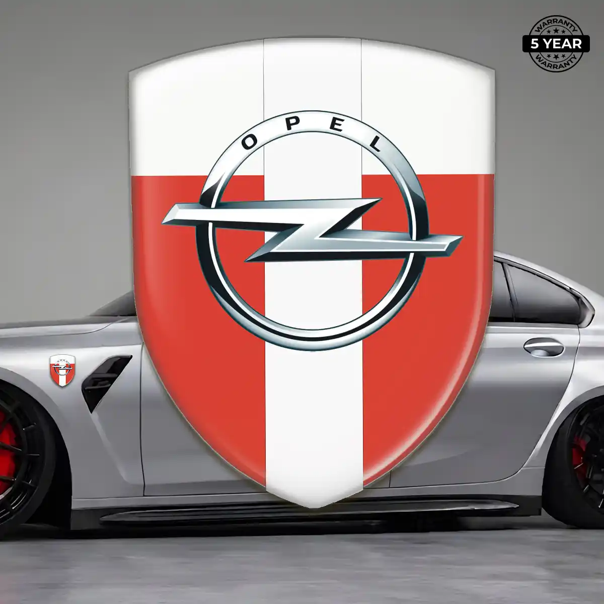 Opel Automotive Emblem Sticker Opulent Line