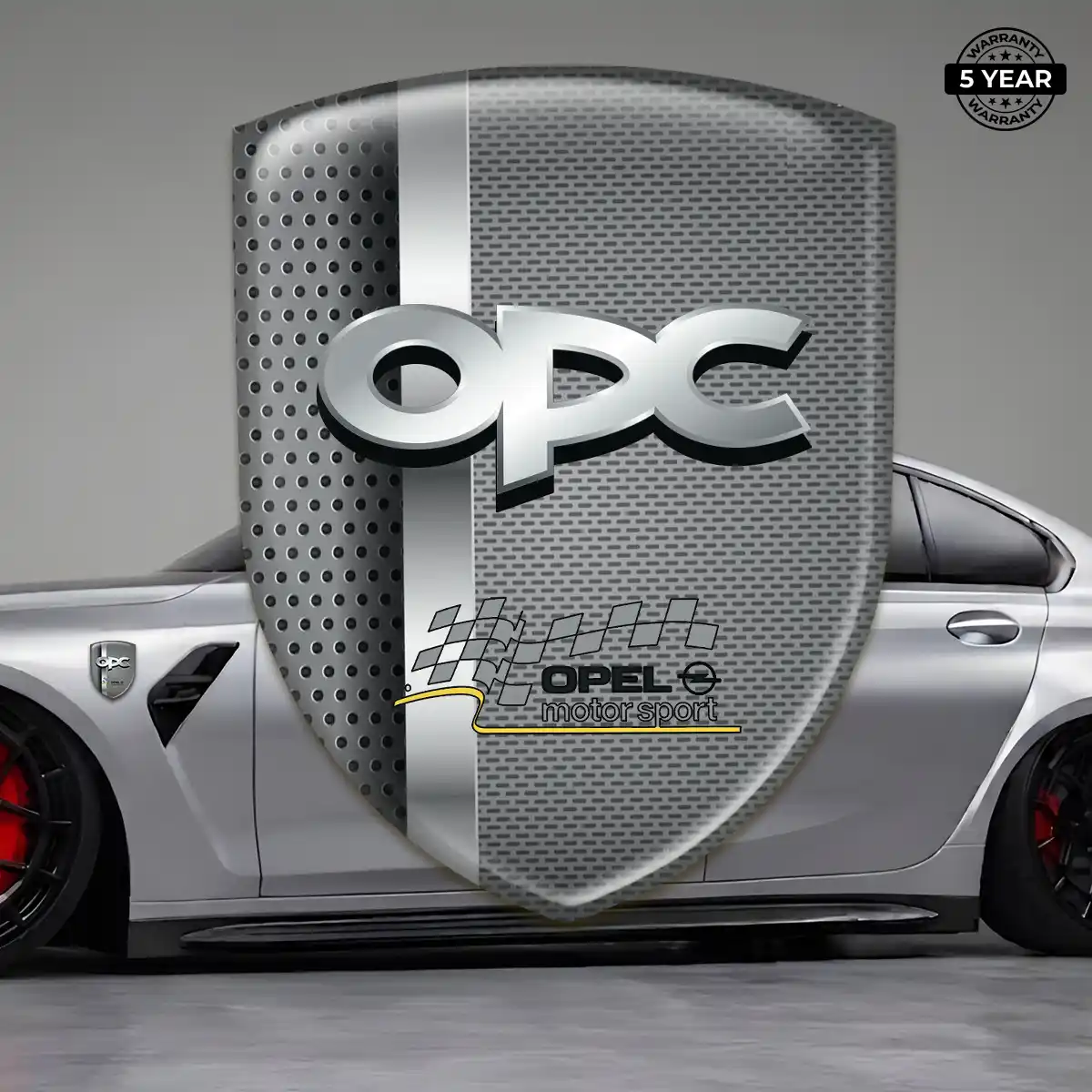 Opel Automotive Emblem Sticker Resin Elite