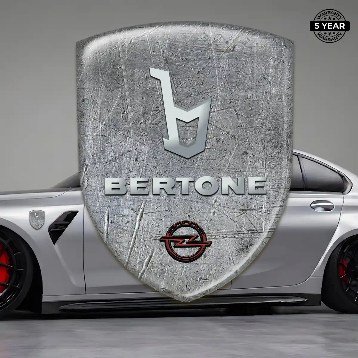 Opel Automotive Emblem Sticker Signature Grade