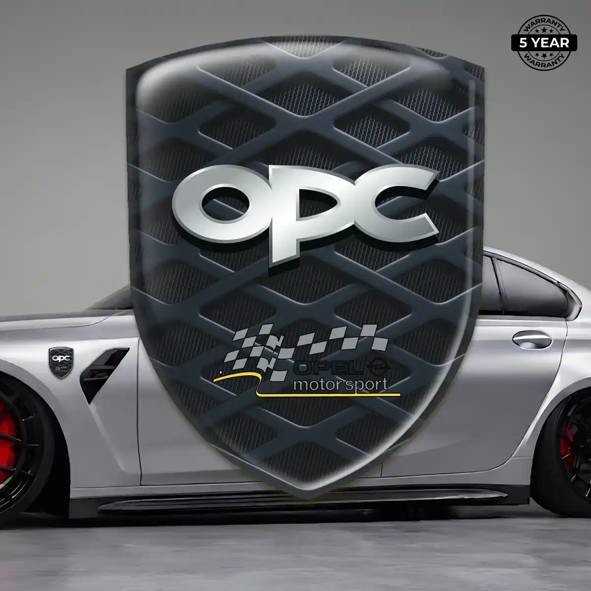 Opel Automotive Emblem Sticker Superior Craft