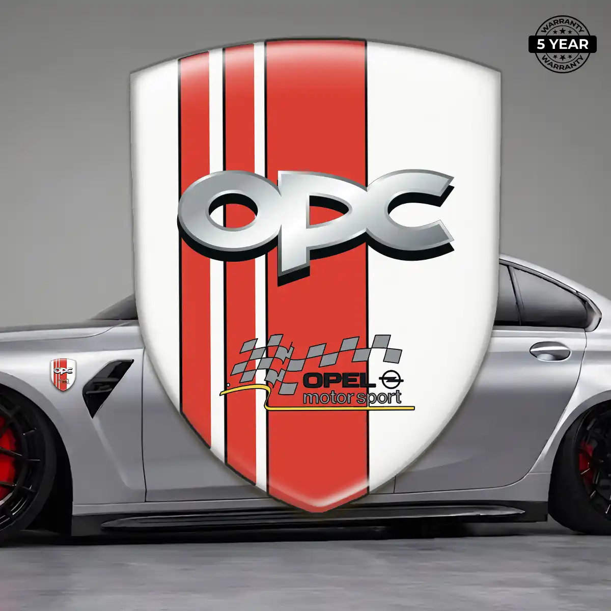 Opel Automotive Logo Sticker Cabin Style