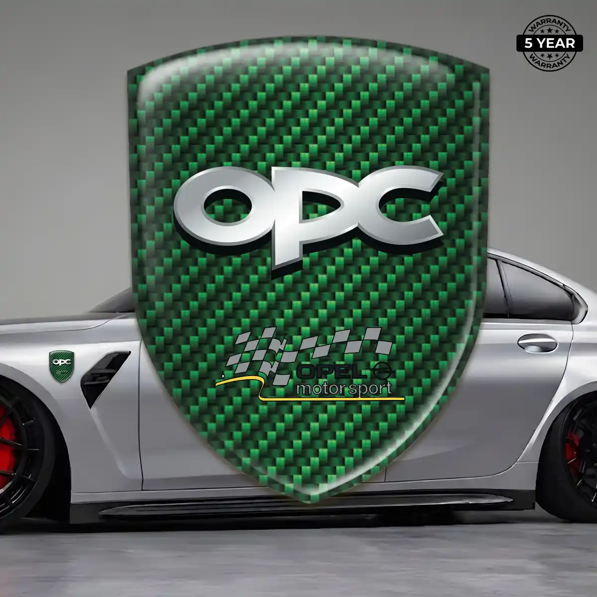 Opel Automotive Logo Sticker Interior Elegance