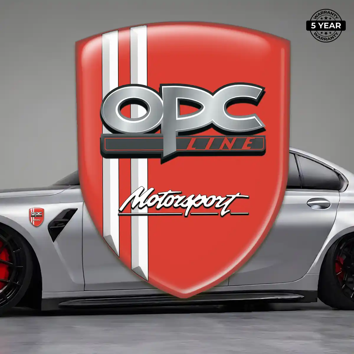 Opel Automotive Logo Sticker Refined Design