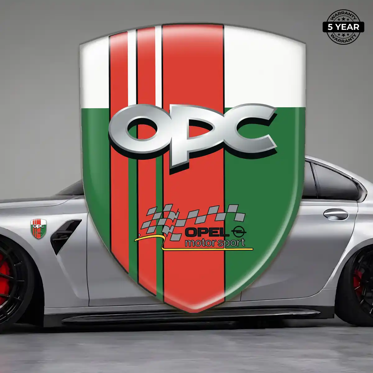 Opel Automotive Logo Sticker Resin Luxe