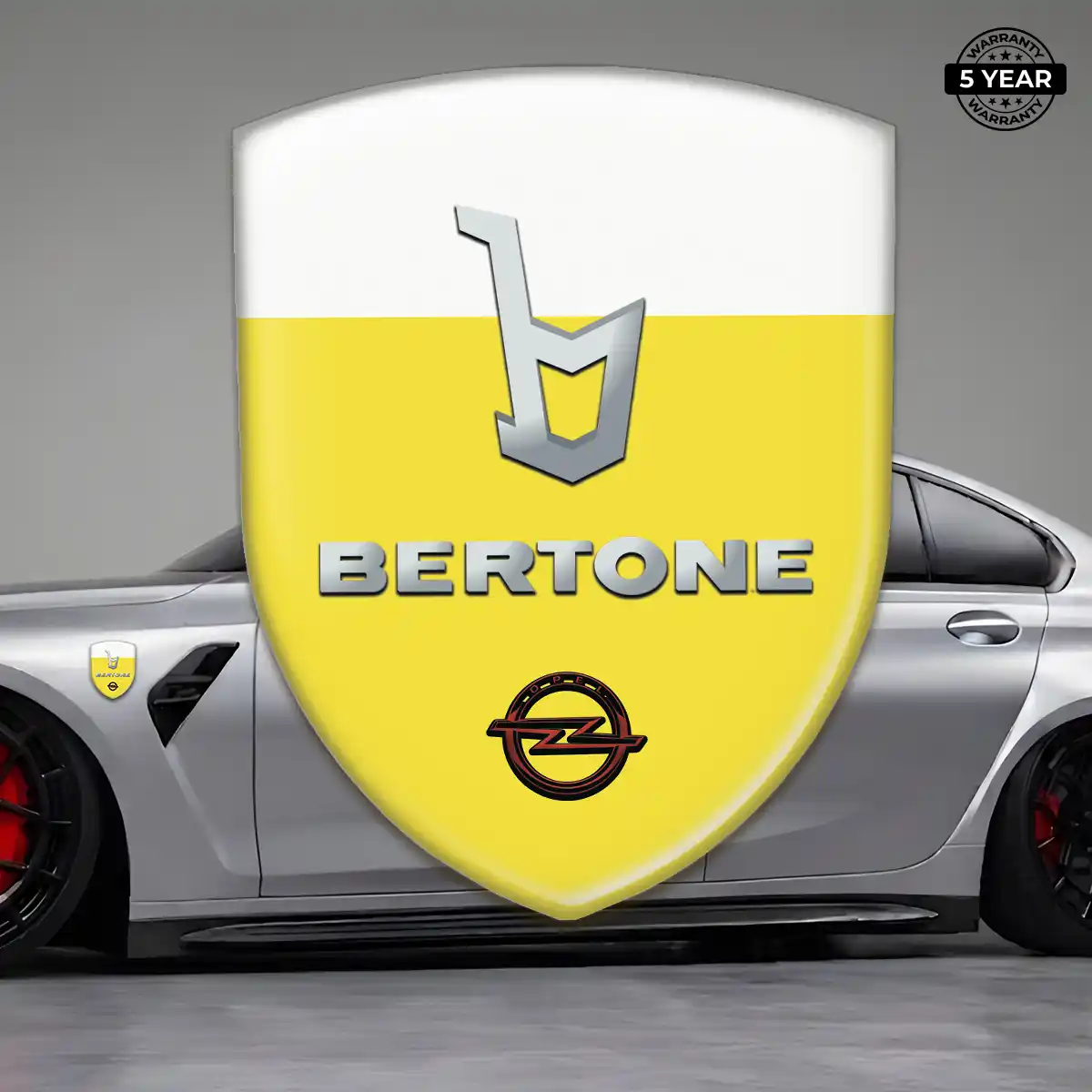Opel Automotive Logo Sticker Sleek Style
