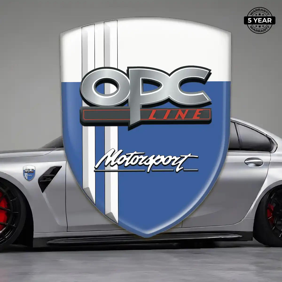 Opel Automotive Resin Decal Elite Finish
