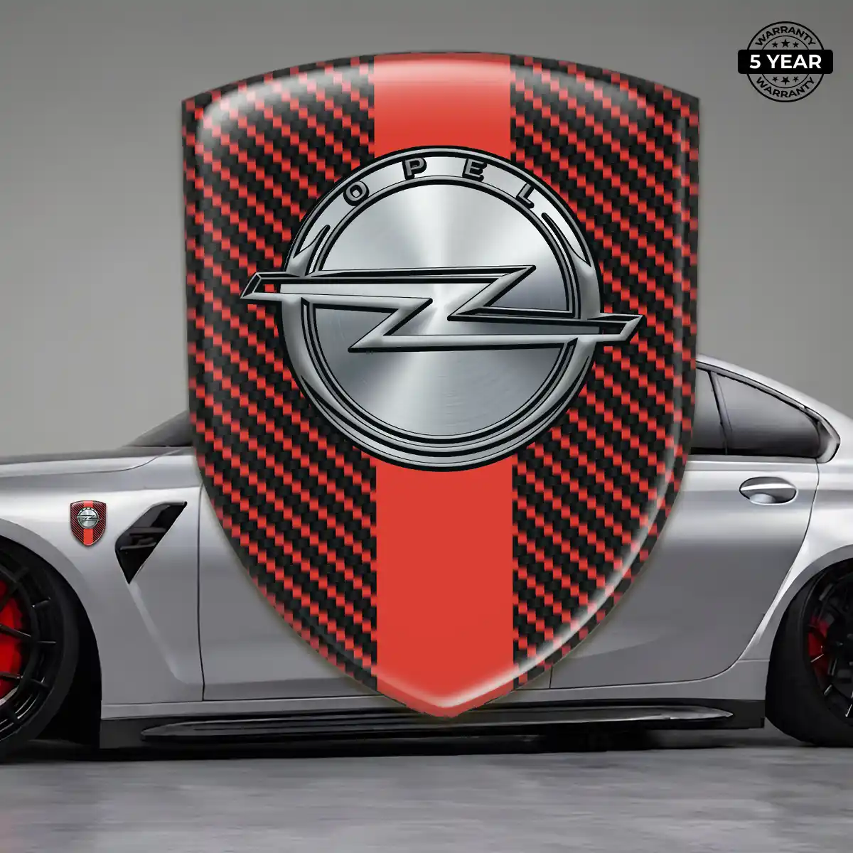 Opel Automotive Resin Decal Interior Elegance