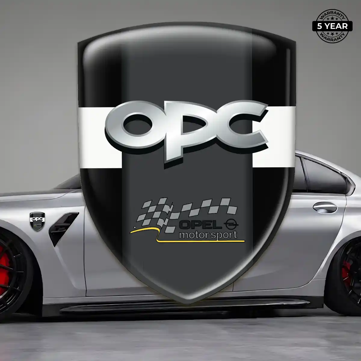 Opel Automotive Resin Decal Opulent Line