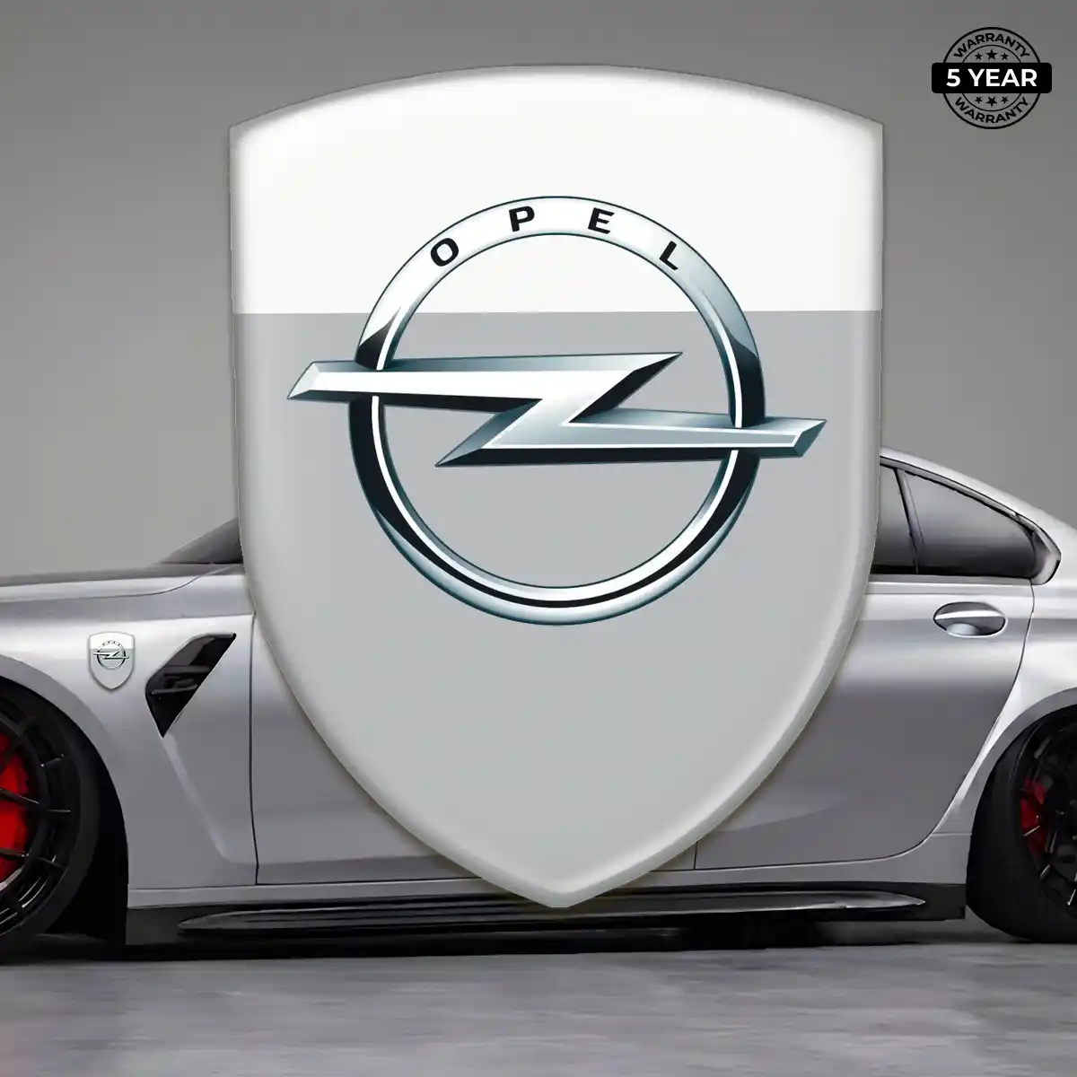 Opel Automotive Resin Decal Refined Design