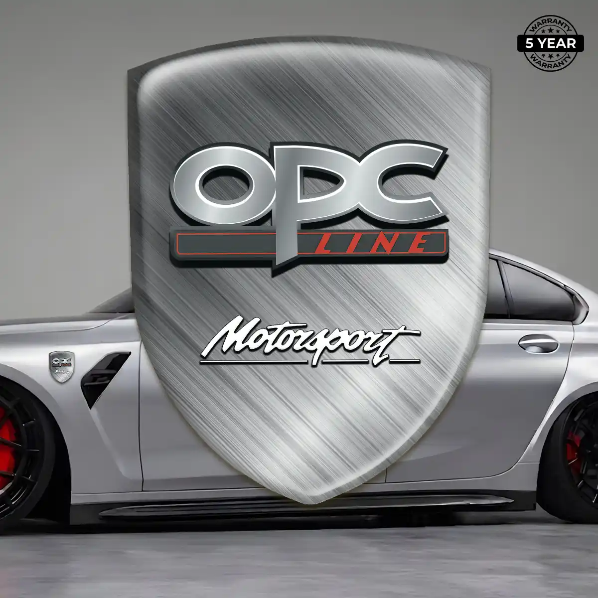 Opel Automotive Resin Decal Sleek Style