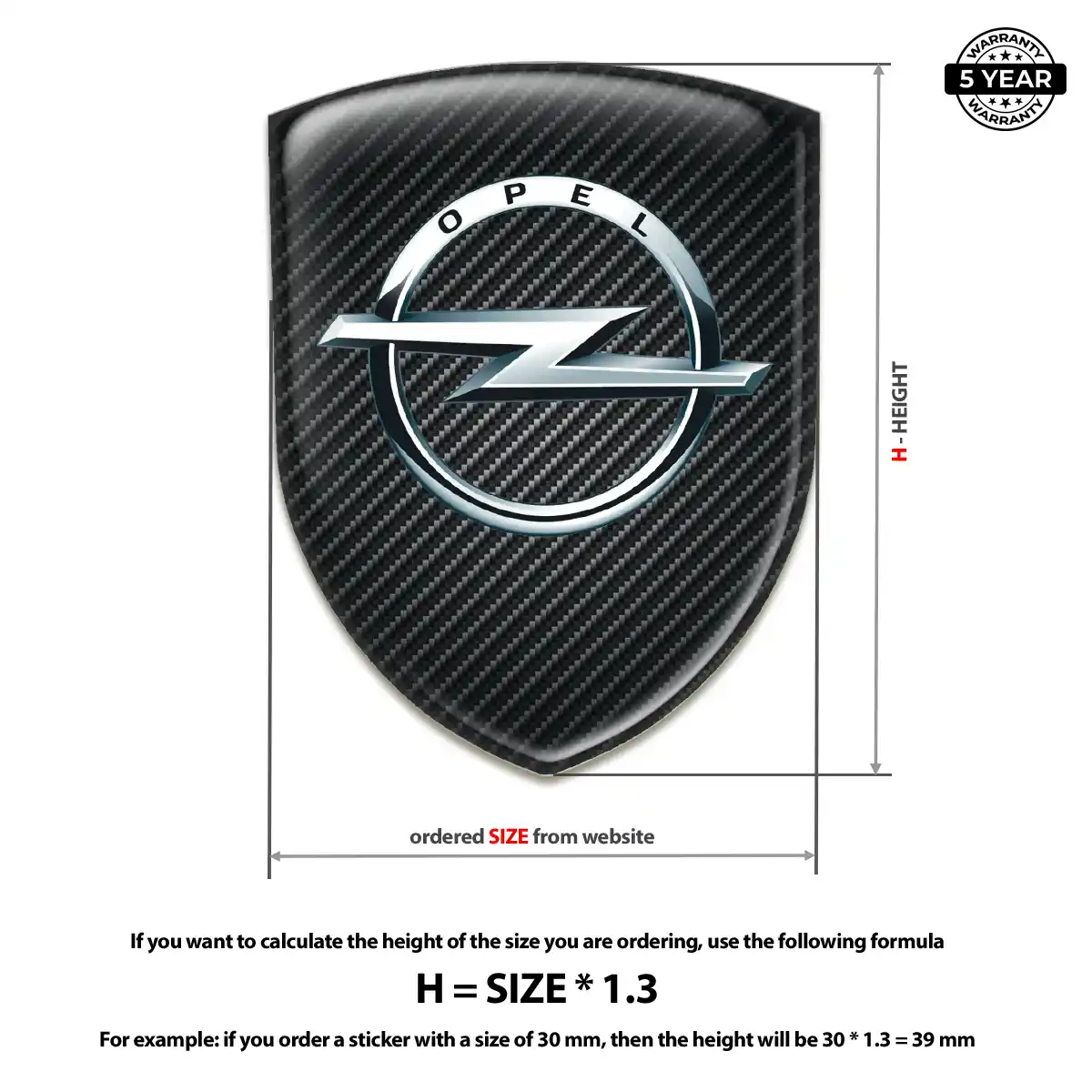 Opel Badge Outer Style