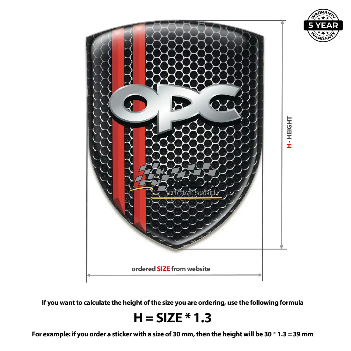 Opel Badge Signature Grade