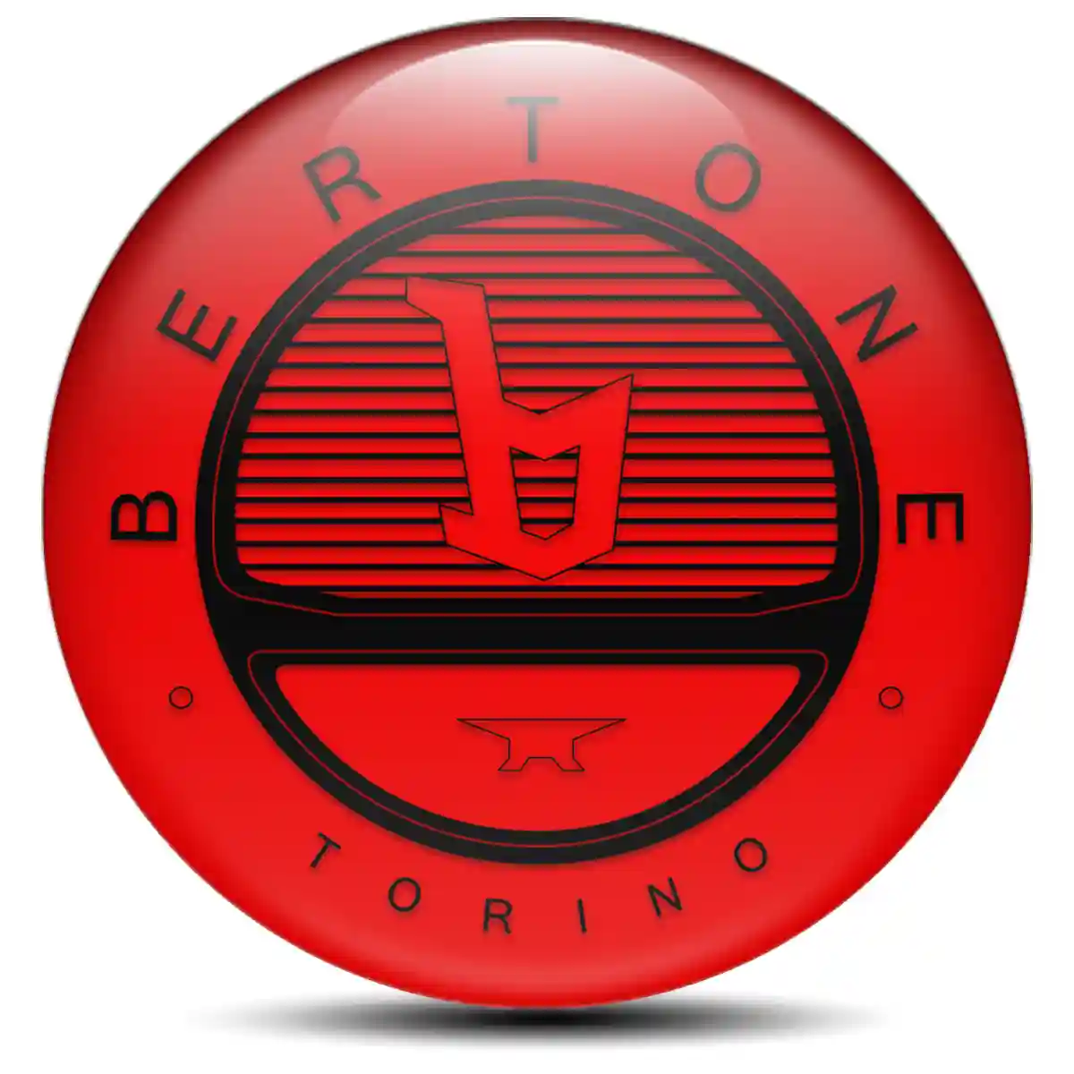 Opel Bertone Emblem Badge Self-Adhesive Stylish Design