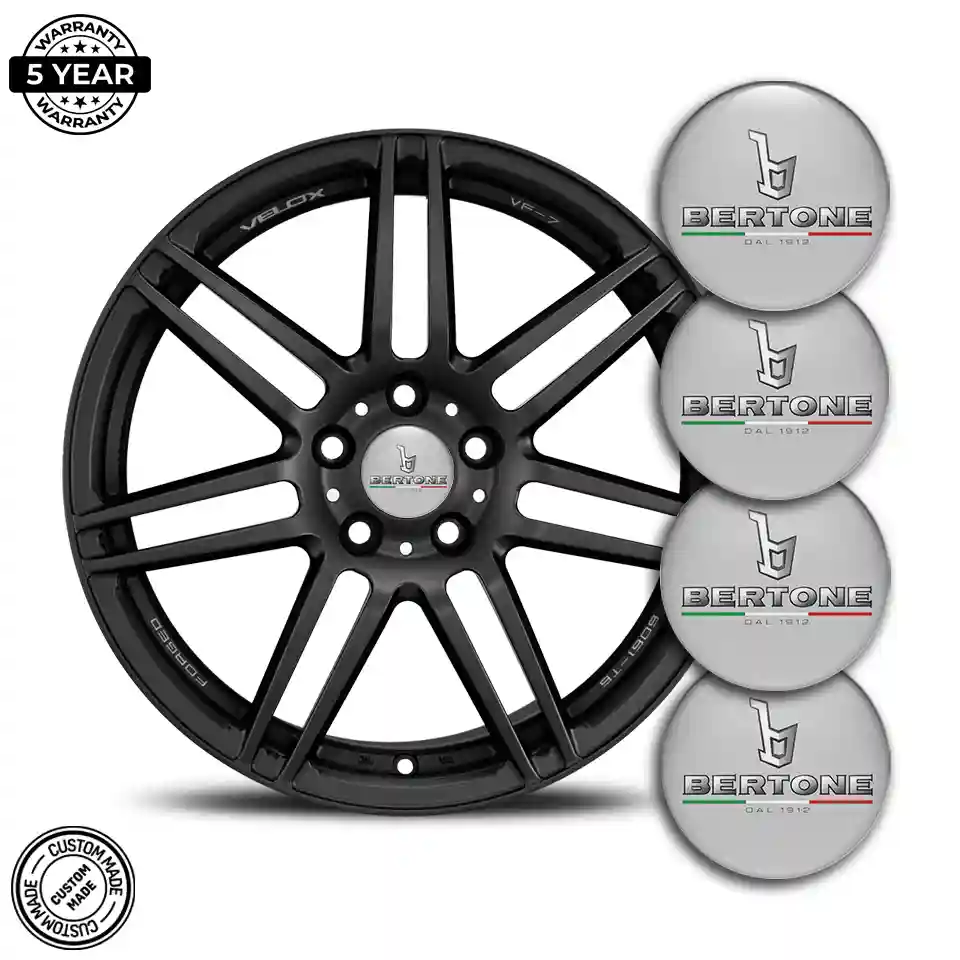 Opel Bertone Emblem Center Hub Cap Self-Adhesive Stylish Design