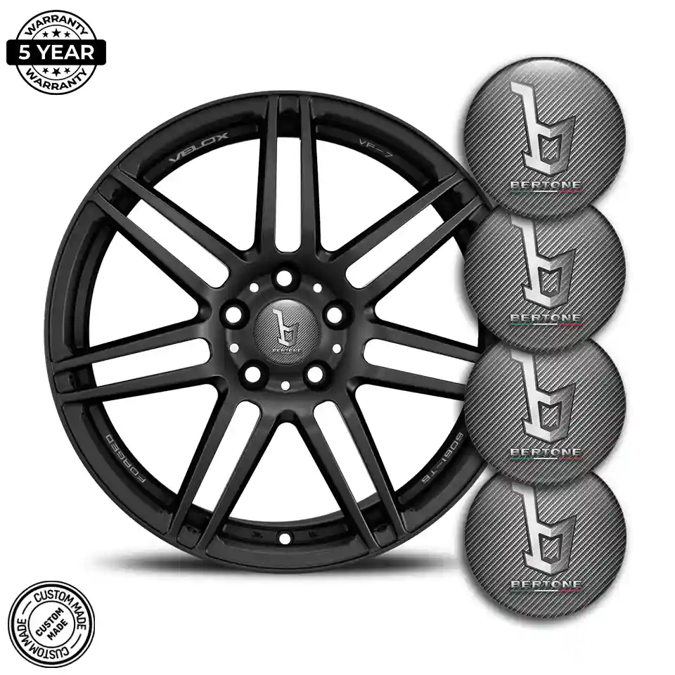 Opel Bertone Logo Silicone Badge Self-Adhesive Stylish Design