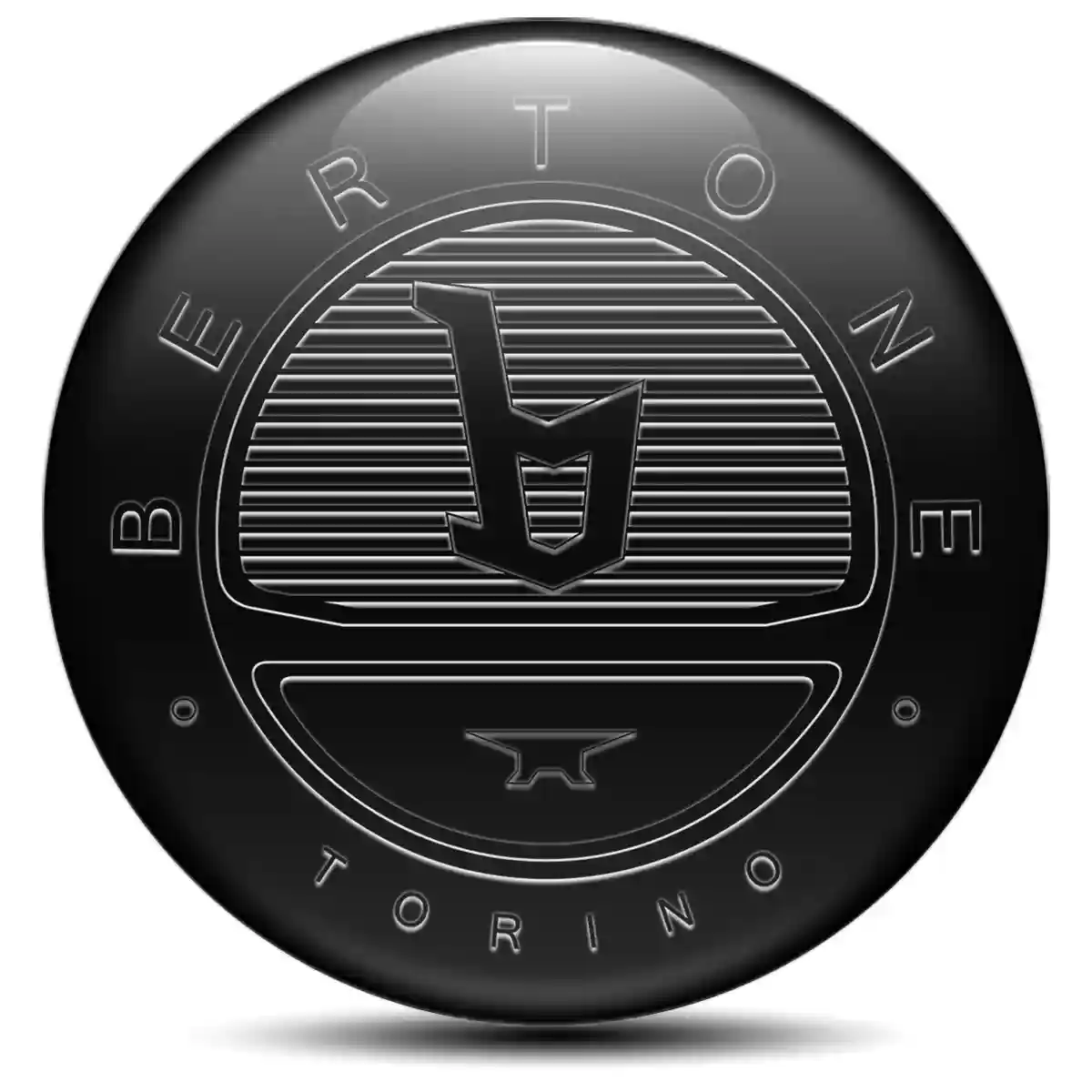 Opel Bertone Logo Silicone Sticker Self-Adhesive Stylish Design