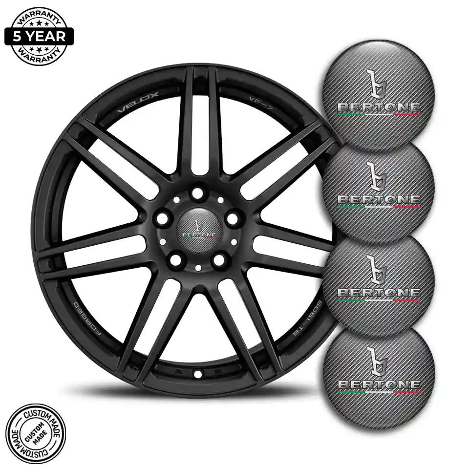 Opel Bertone Wheel Emblem Self-Adhesive Stylish Design
