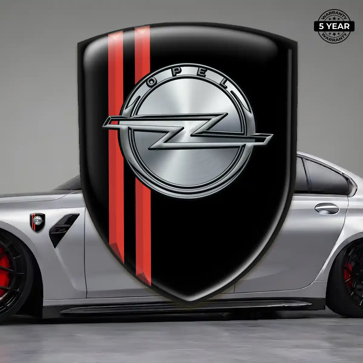 Opel Car Badge Sticker Elite Finish