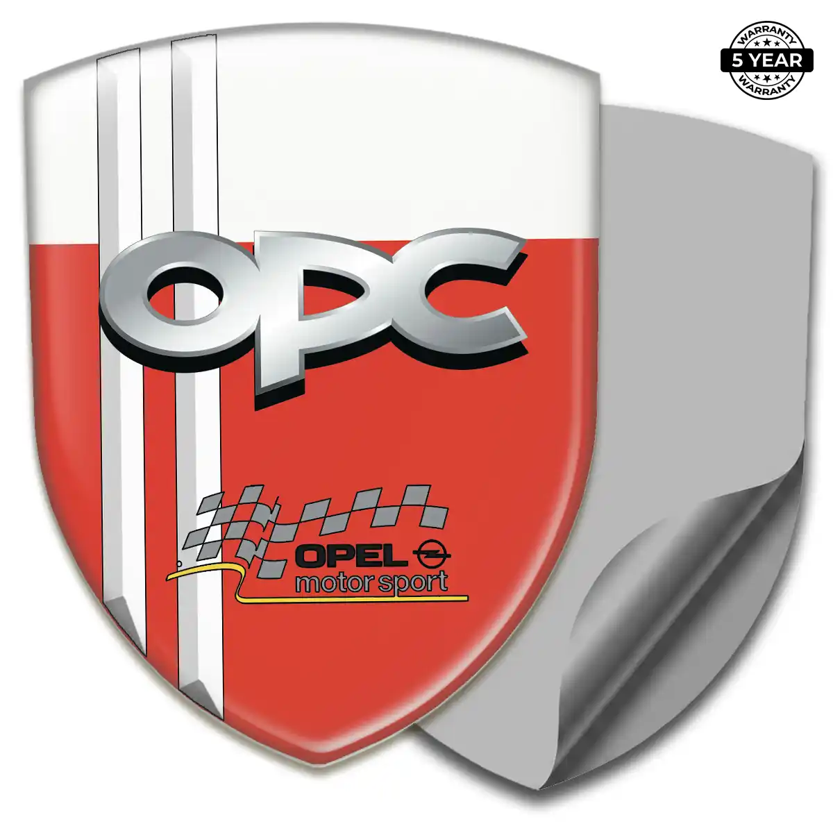 Opel Car Badge Sticker Noble Edition