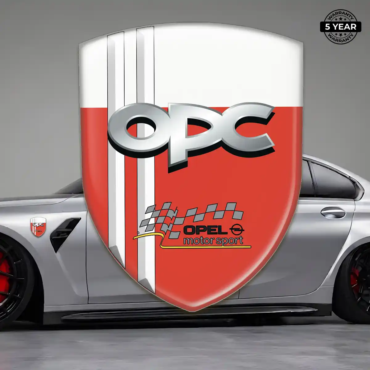 Opel Car Badge Sticker Noble Edition