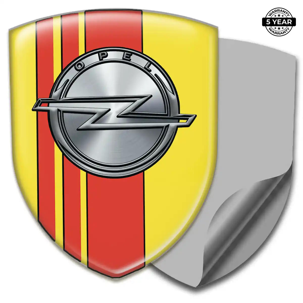 Opel Car Badge Sticker Premium Dome
