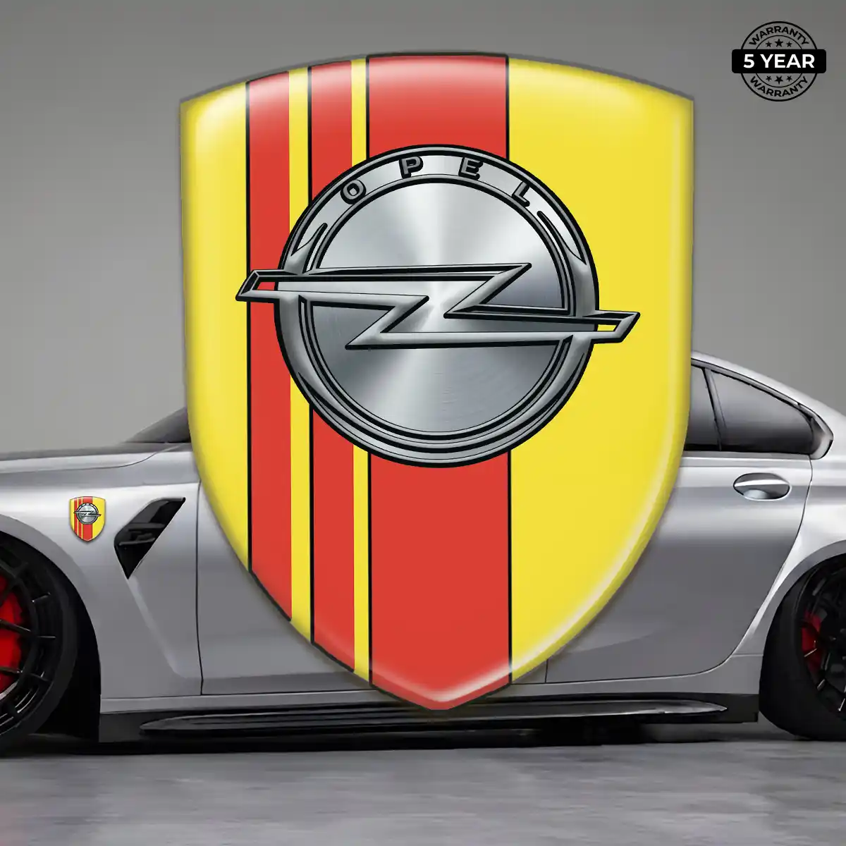 Opel Car Badge Sticker Premium Dome
