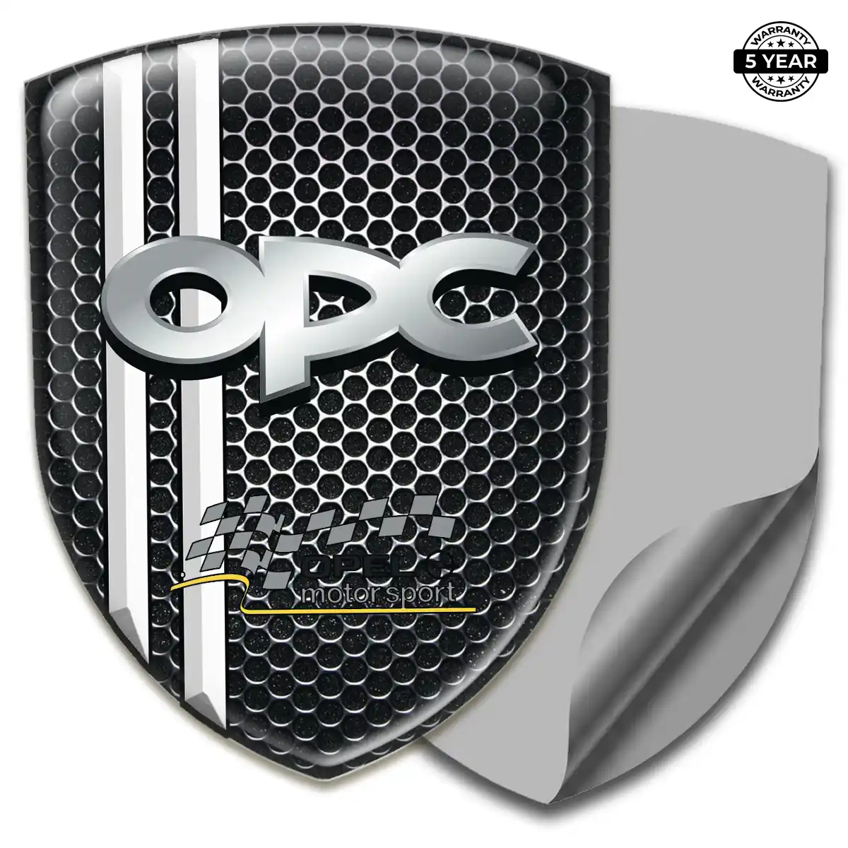 Opel Car Badge Sticker Resin Luxe