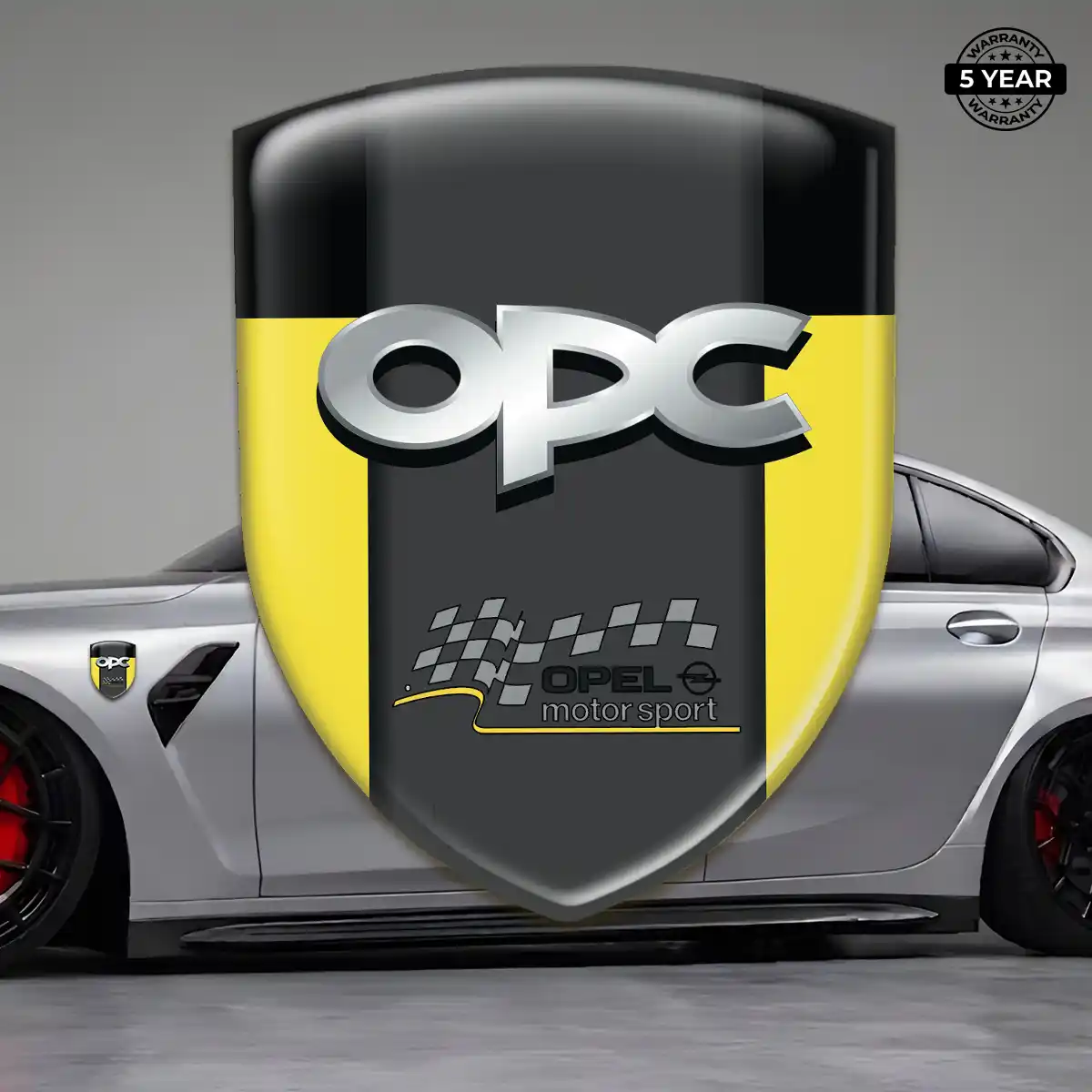 Opel Car Badge Sticker Signature Grade