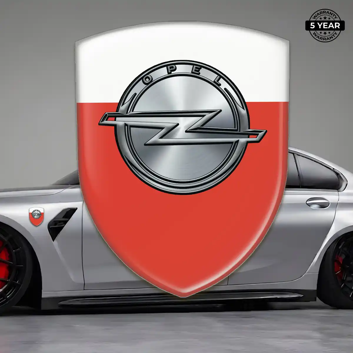 Opel Car Badge Sticker Sleek Style