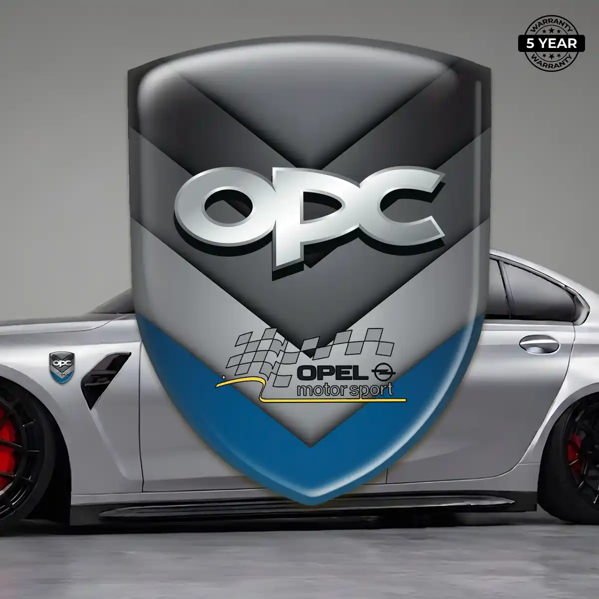Opel Car Emblem Decal Prestige Line