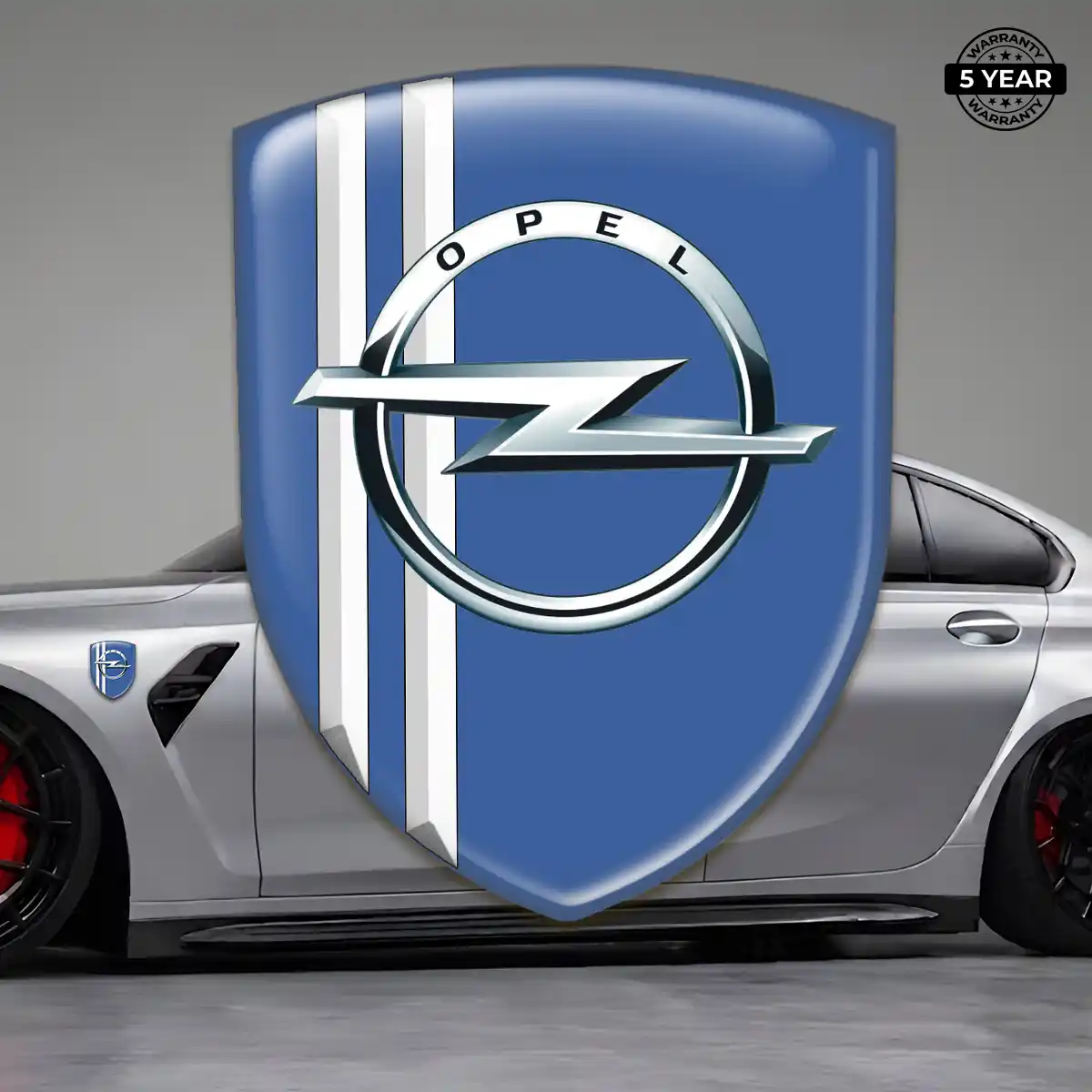 Opel Car Emblem Decal Refined Design