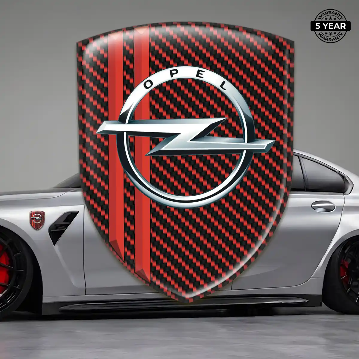 Opel Car Emblem Decal Resin Elite