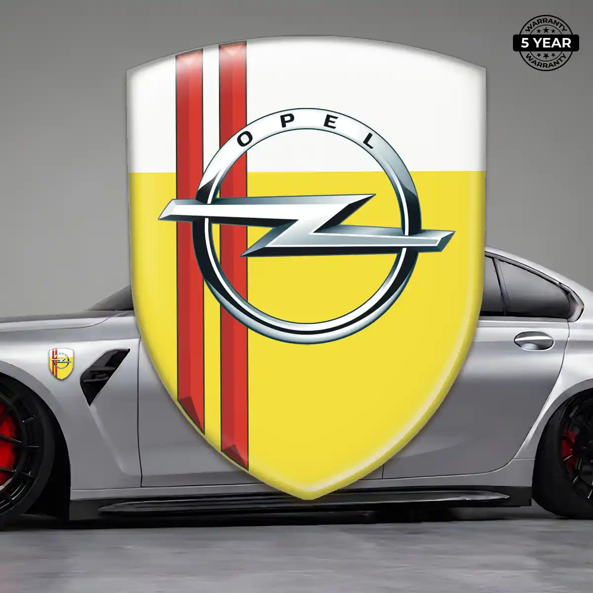 Opel Car Emblem Decal Sleek Style