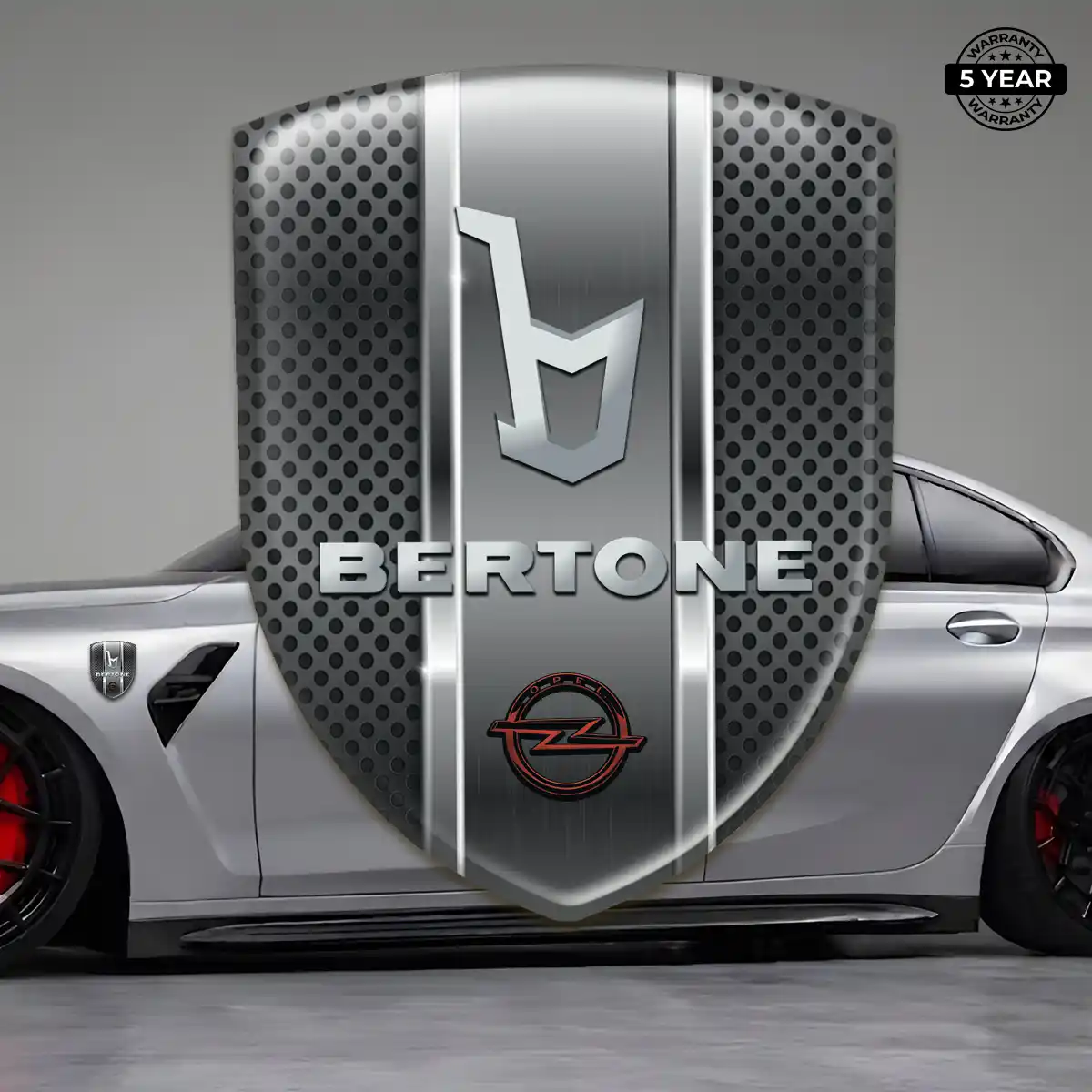 Opel Car Emblem Overlay Cabin Style
