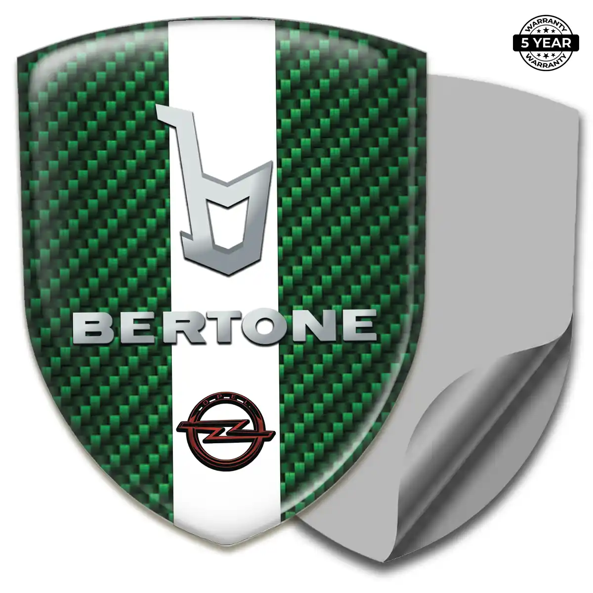 Opel Car Emblem Overlay Interior Elegance