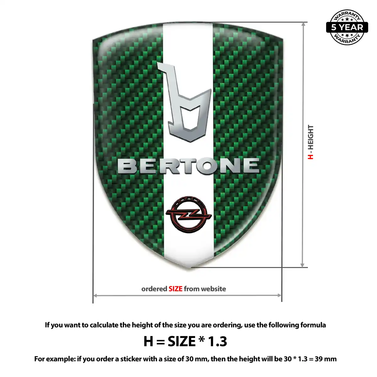 Opel Car Emblem Overlay Interior Elegance
