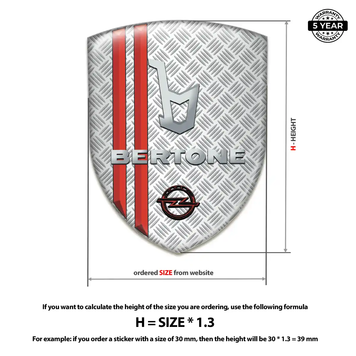 Opel Car Emblem Overlay Interior Luxe