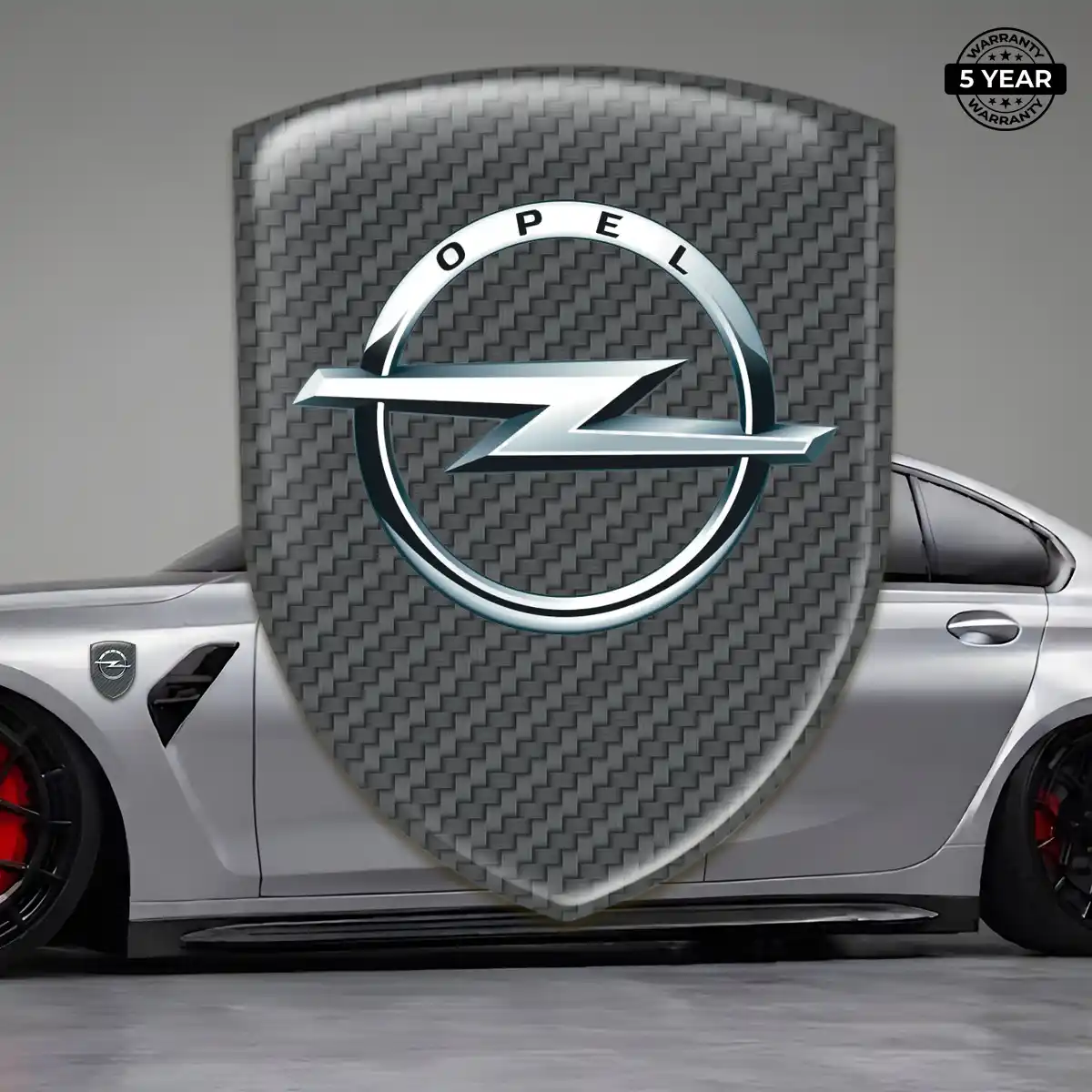 Opel Car Emblem Overlay Noble Edition