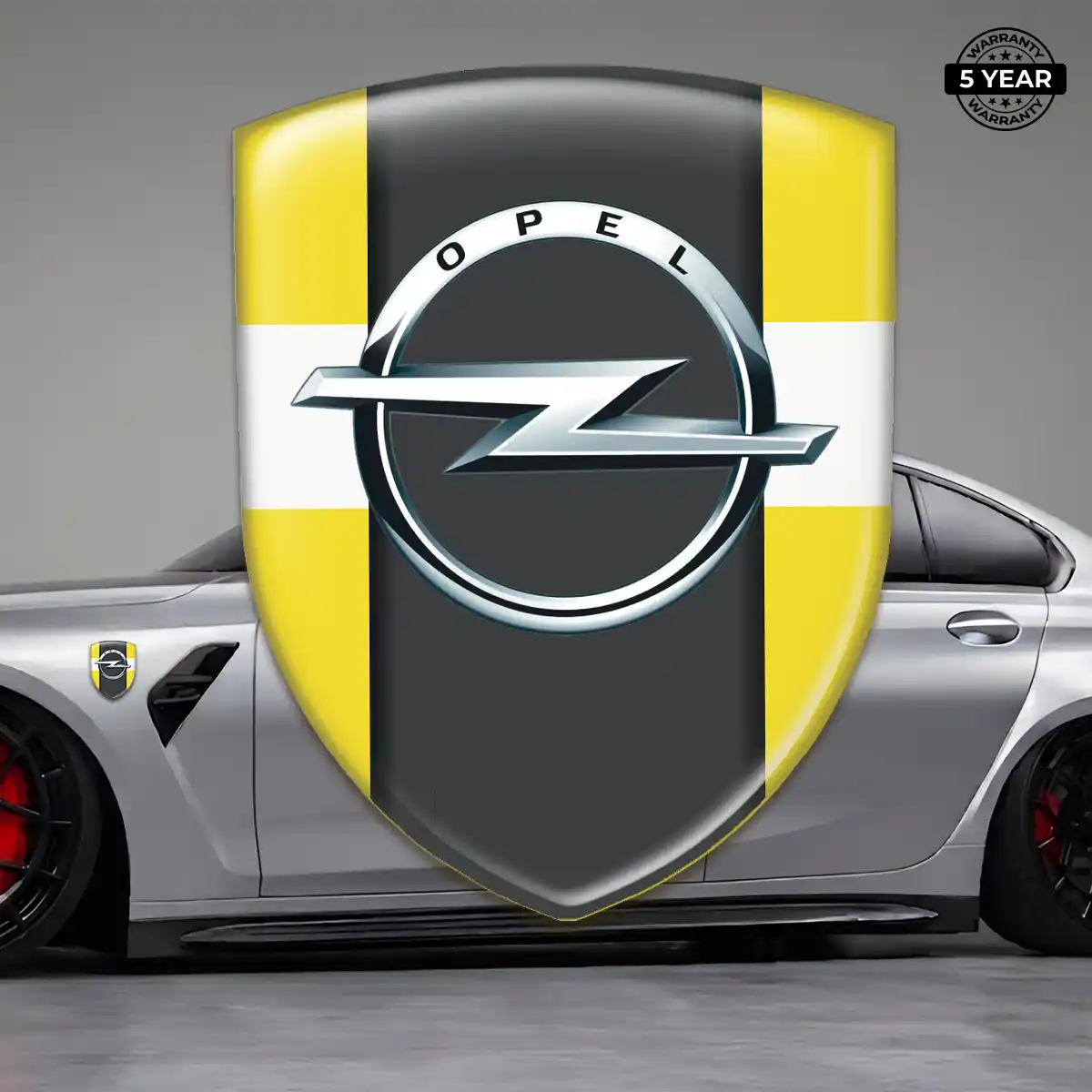 Opel Car Emblem Overlay Opulent Line