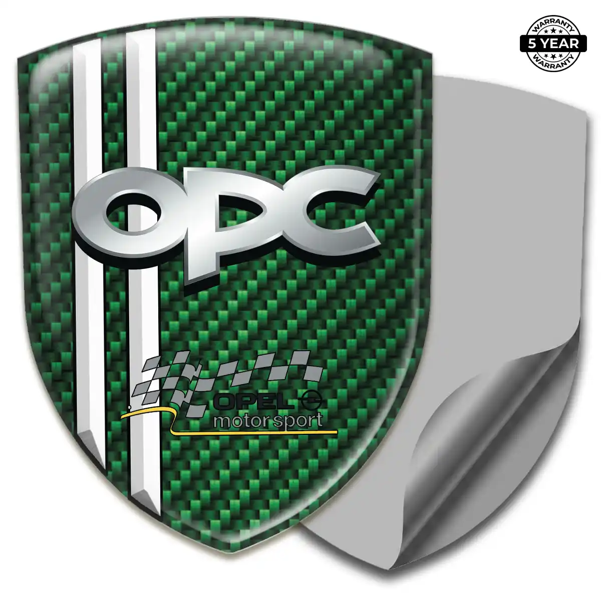 Opel Car Emblem Overlay Premium Dome