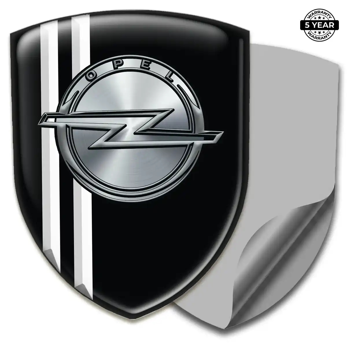 Opel Car Emblem Overlay Prestige Line