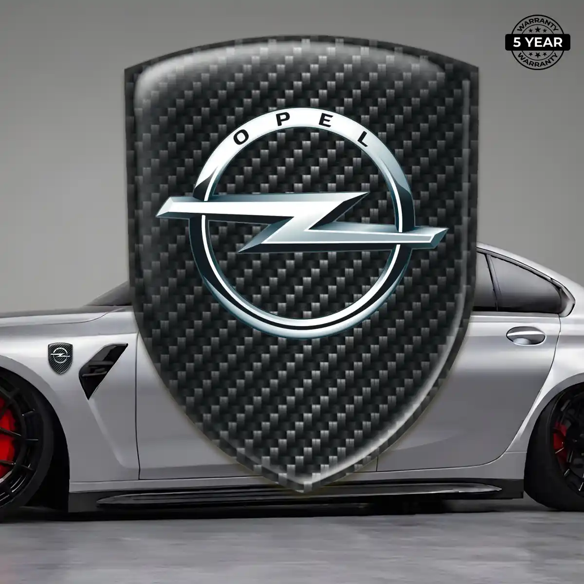 Opel Car Emblem Overlay Signature Grade