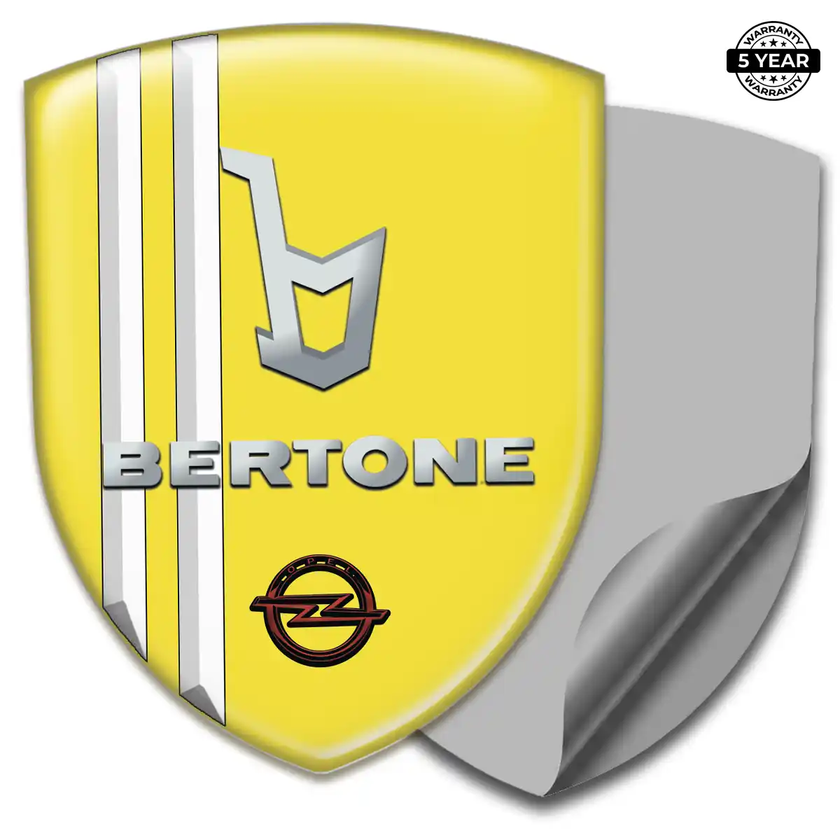 Opel Car Emblem Overlay Sleek Style