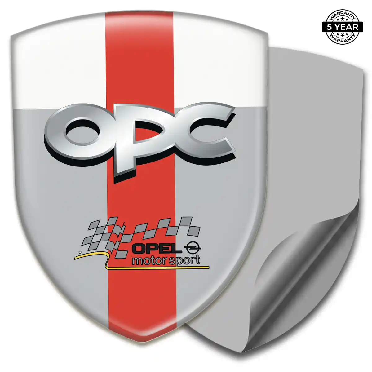 Opel Car Emblem Sticker Prestige Line