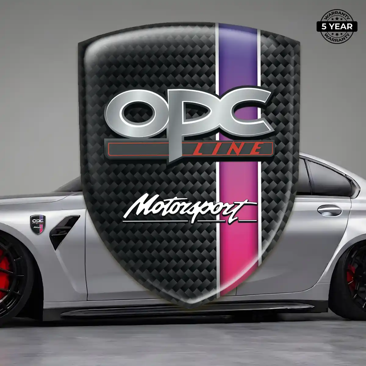 Opel Car Emblem Sticker Refined Design