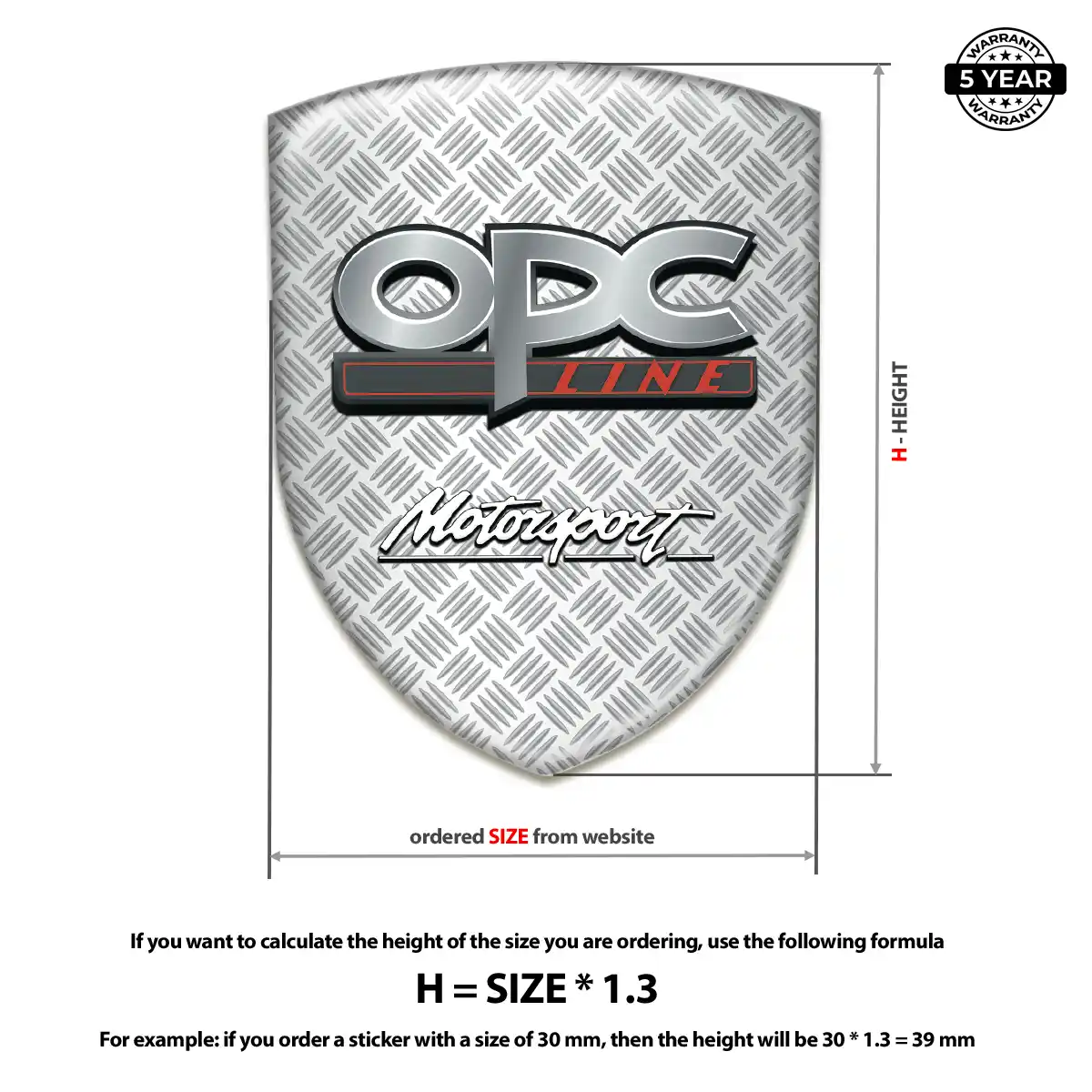 Opel Car Emblem Sticker Sleek Style