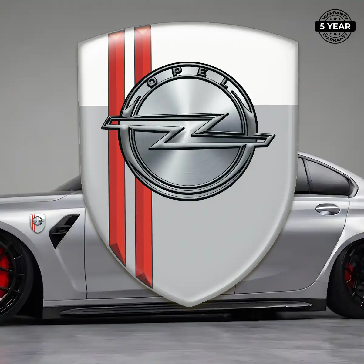 Opel Car Logo Decal Refined Design